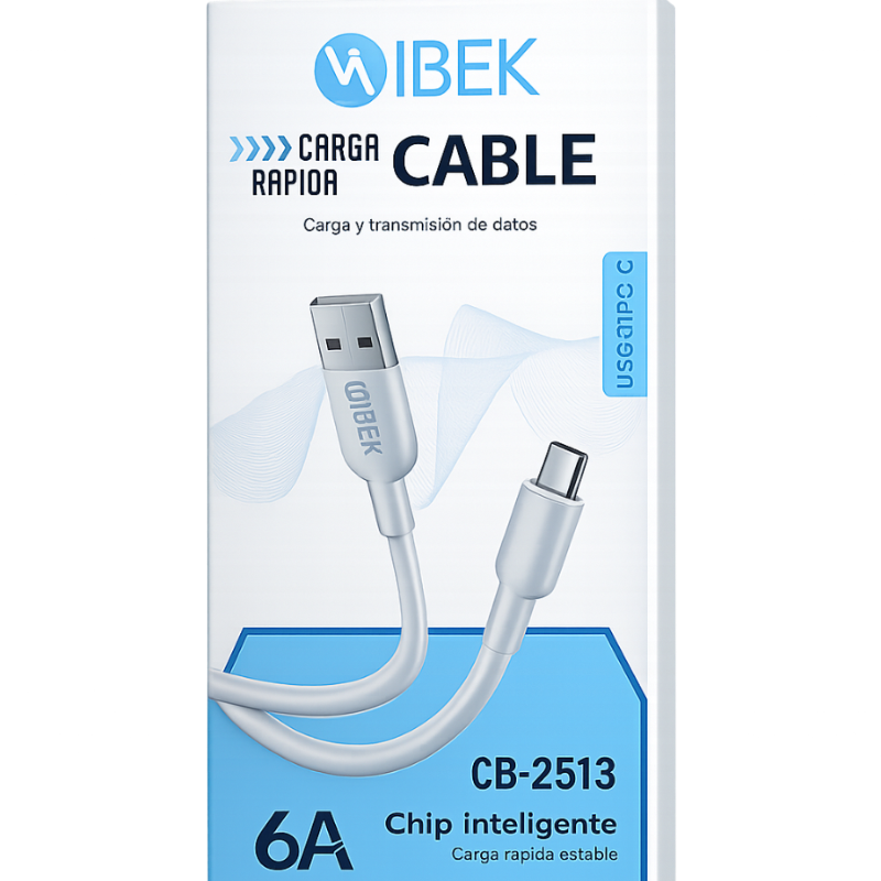 Cable Usb A Tipo-c Ibek Cb-2513