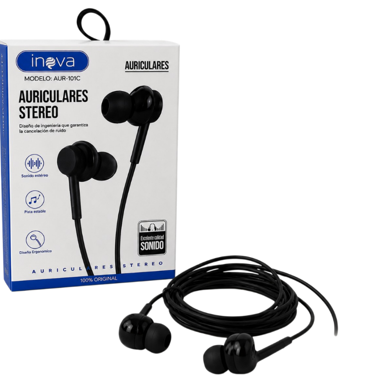 Auriculares Con Cable Tipo C Aur-101c Inova