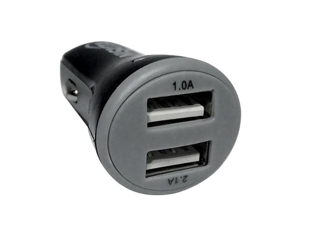 Cargador Usb Doble Para Auto 12/24v A 5v 2.1a